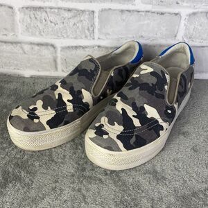 Ash Platflorm Gray Camo Slip On Sneakers Size 8.5/39